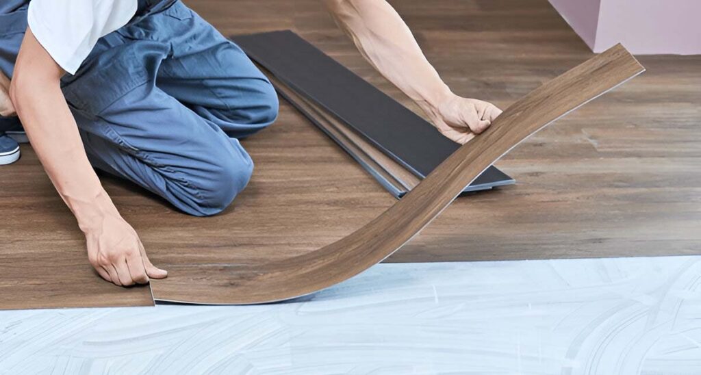 can luxury vinyl plank be installed on uneven floors