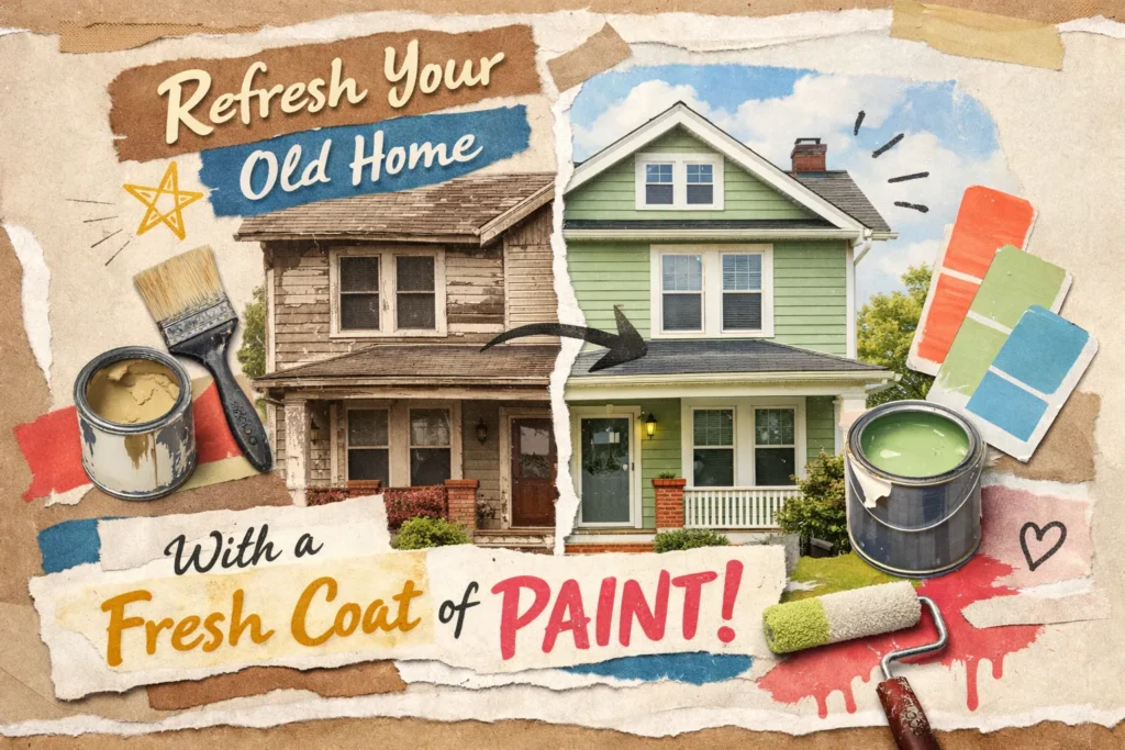 updating older homes in cleveland heights with paint Wallpaper Removal Cleveland Heights